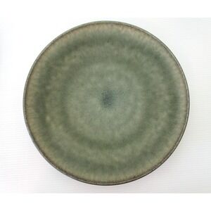 Jars France Samoa Vert ONE Dinner Plate 10 3/8  Mottled Green Black 12 Available